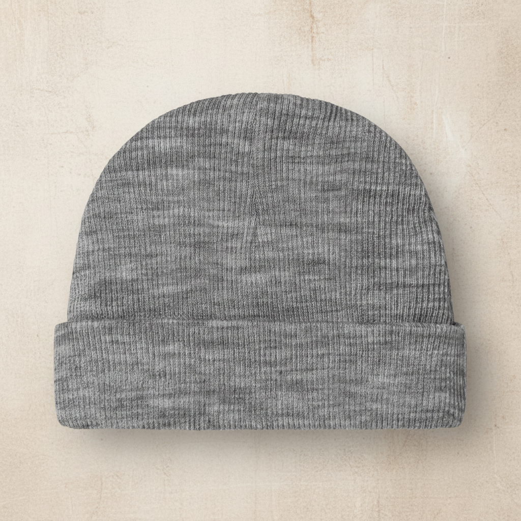 Merino Wool Baby Hat - Gray