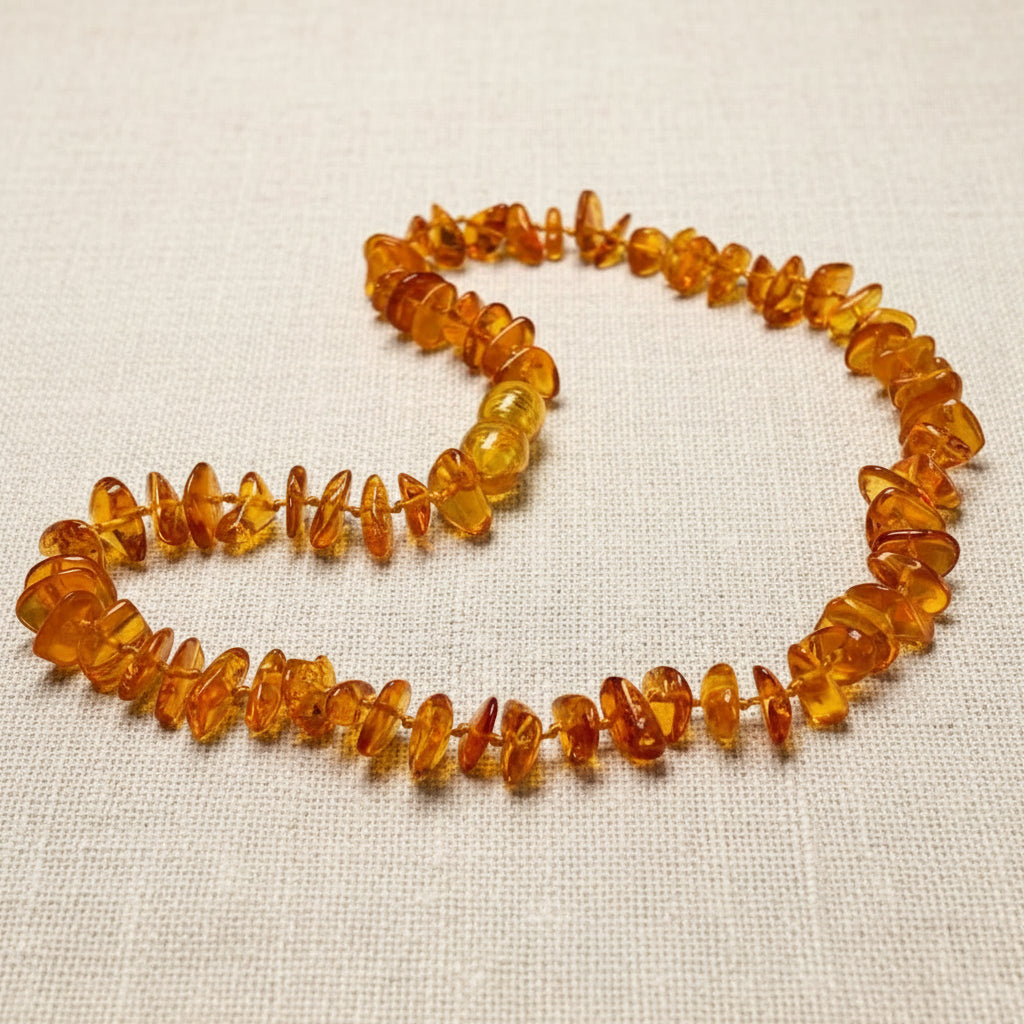 Amber Necklace - Honey