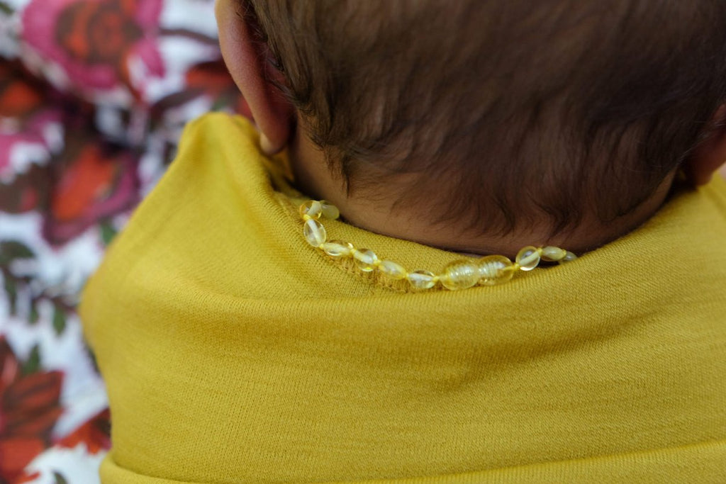 Amber Necklace - Lemon