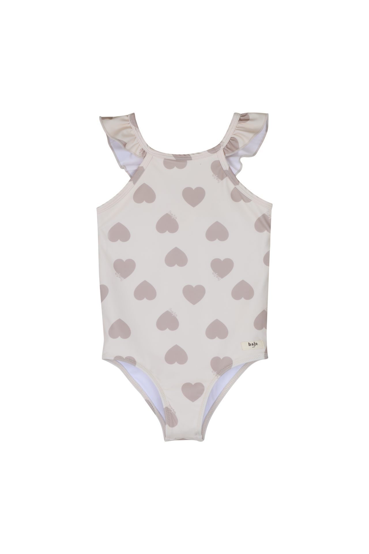 Swimsuit Hearts Crème Oat