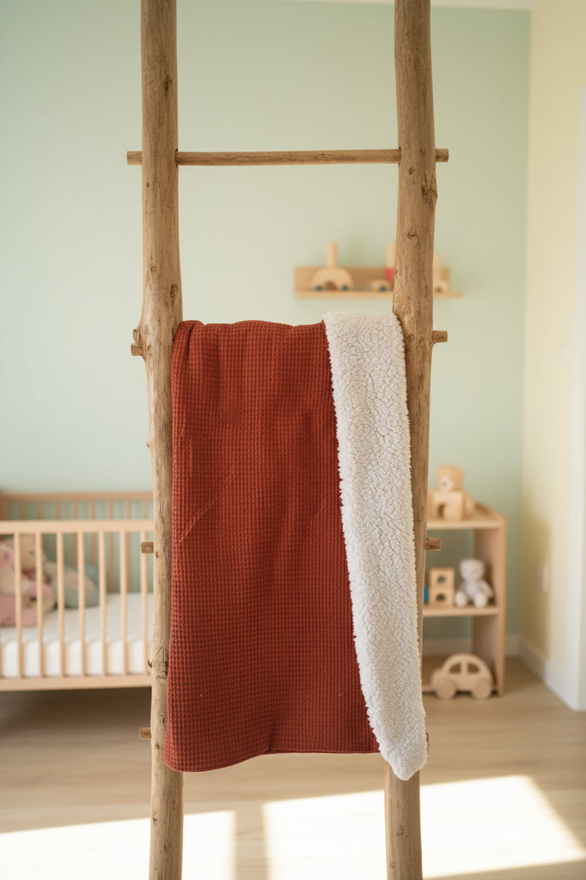 Teddy Blanket Rust