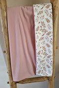 Blanket Pink Leaves