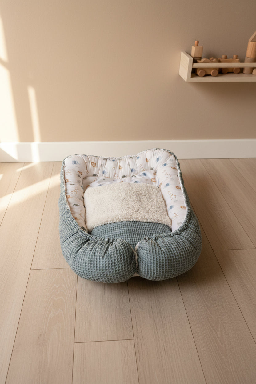 Baby Nest Twin Safari Animals