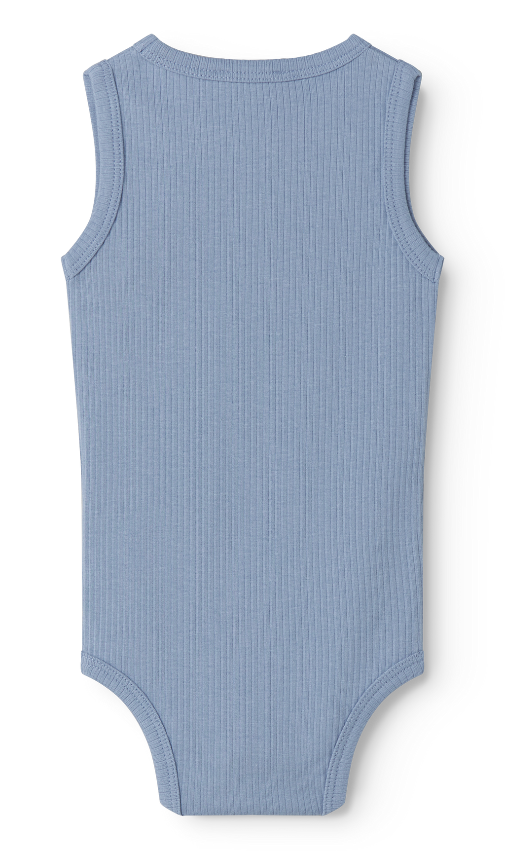 Sleeveless Romper Blue