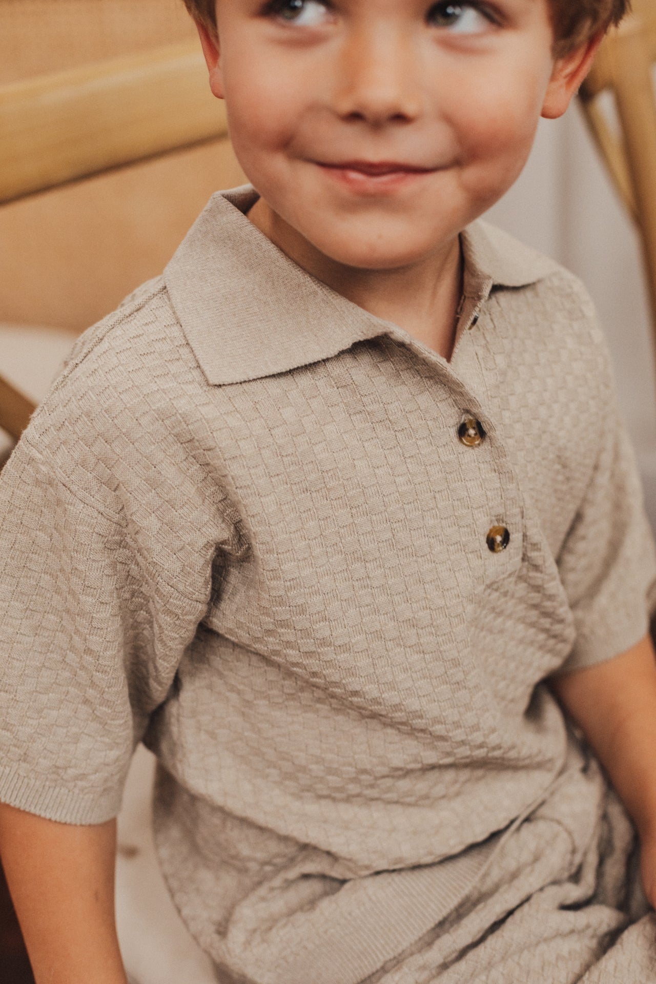 Polo Taupe Gray