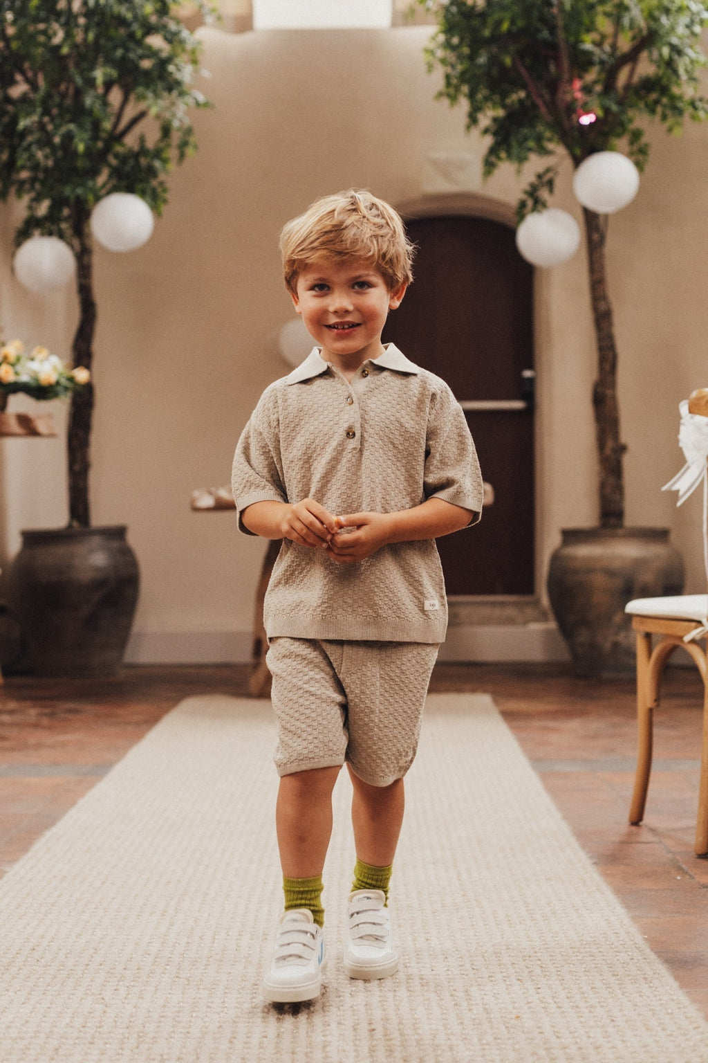 Polo Taupe Gray