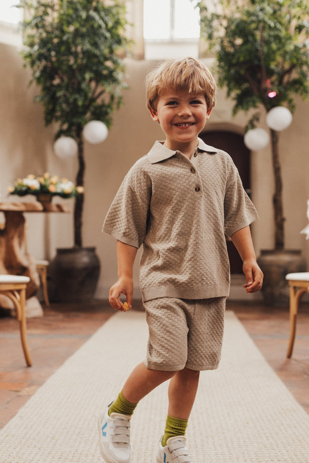 Short Taupe Gray