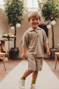 Short Taupe Gray