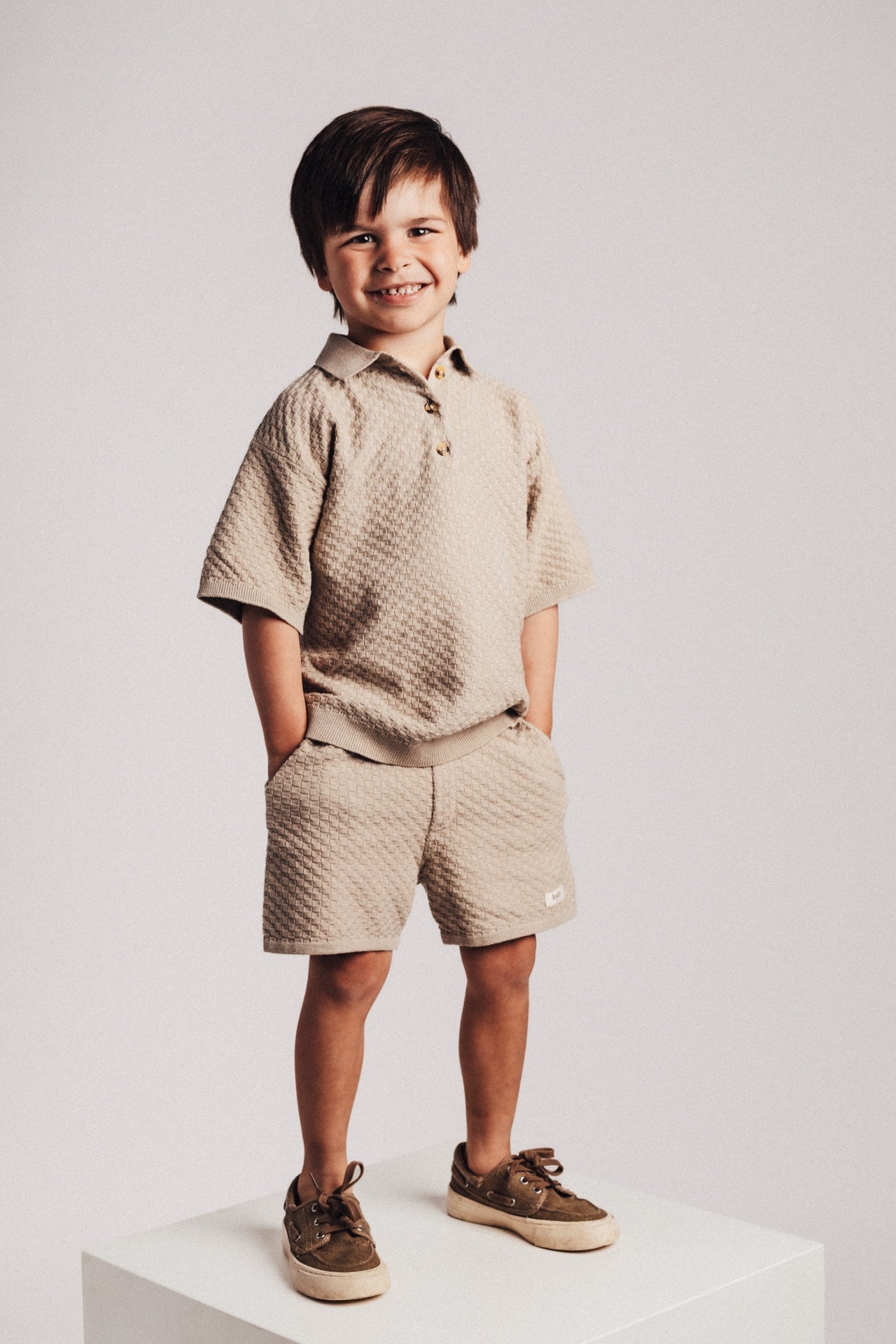 Short Taupe Gray