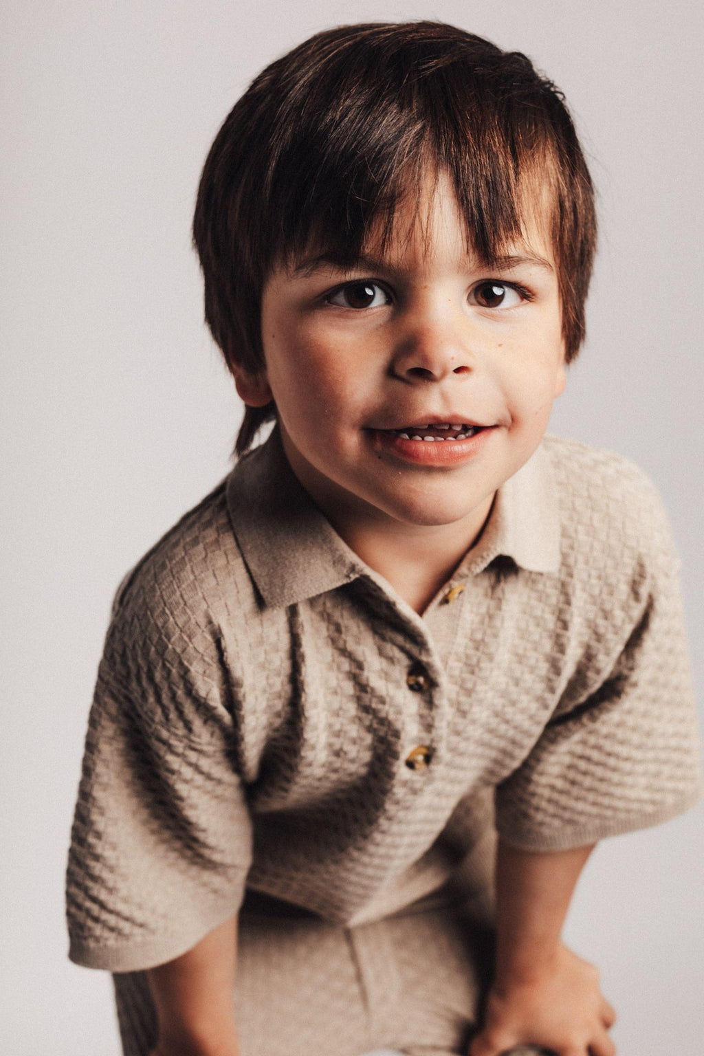 Polo Taupe Gray