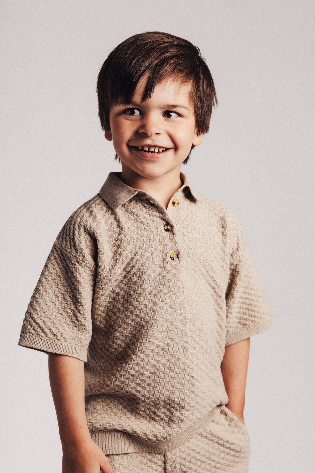Polo Taupe Gray