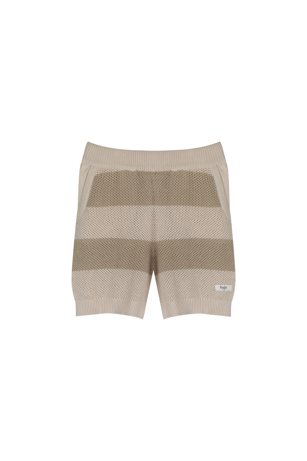 Short Beige Stripes