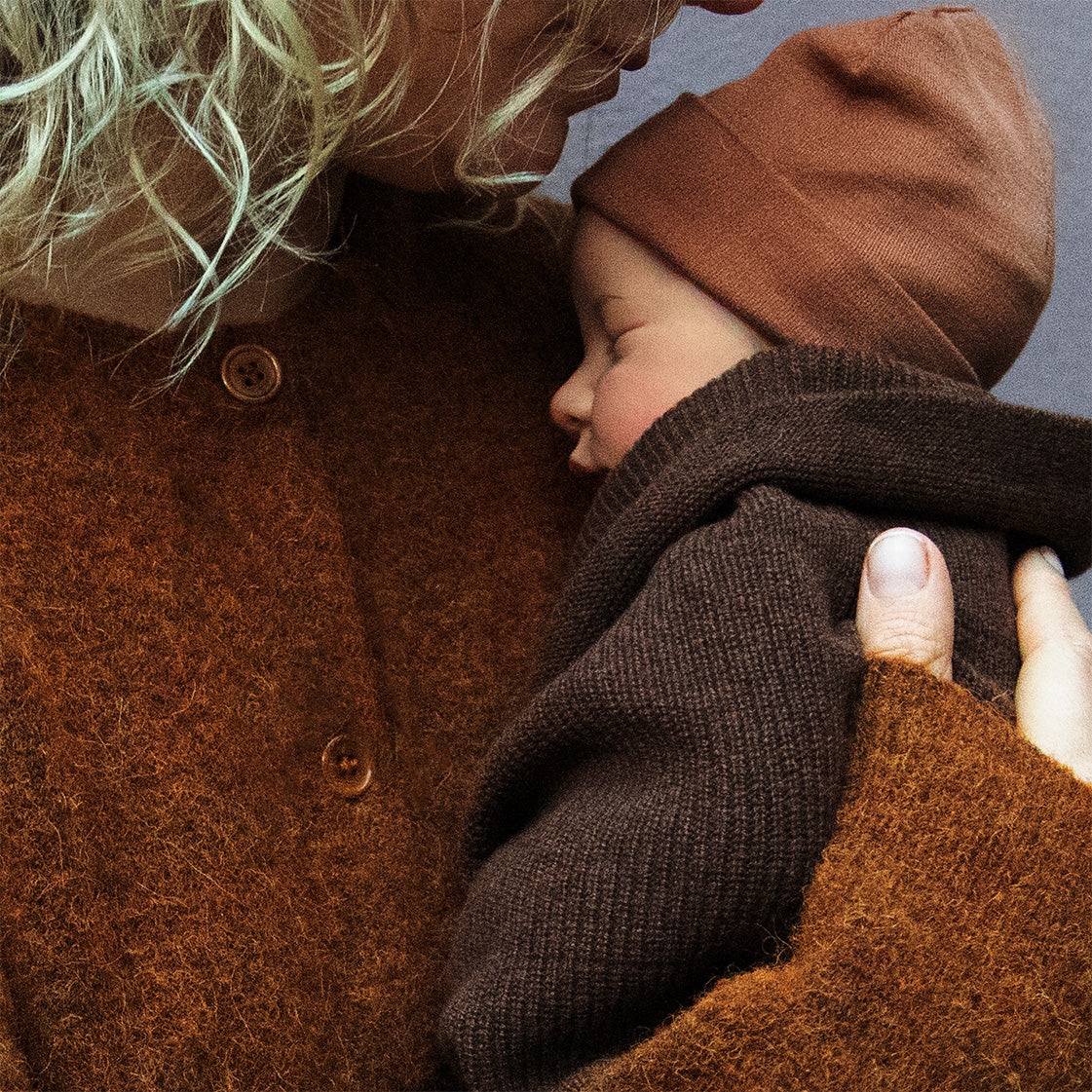 Merino Wool Blanket - Brunette