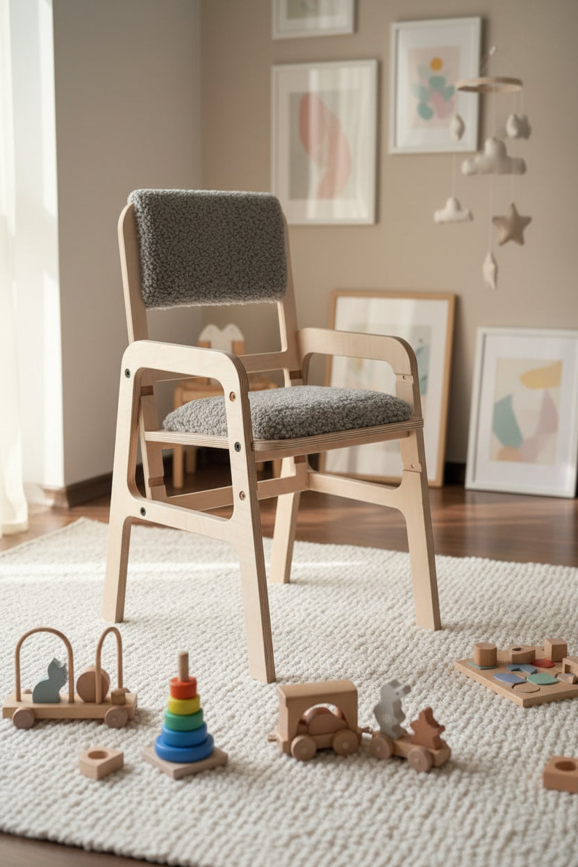 Adjustable Children Chair Luula - Cloud Mouse