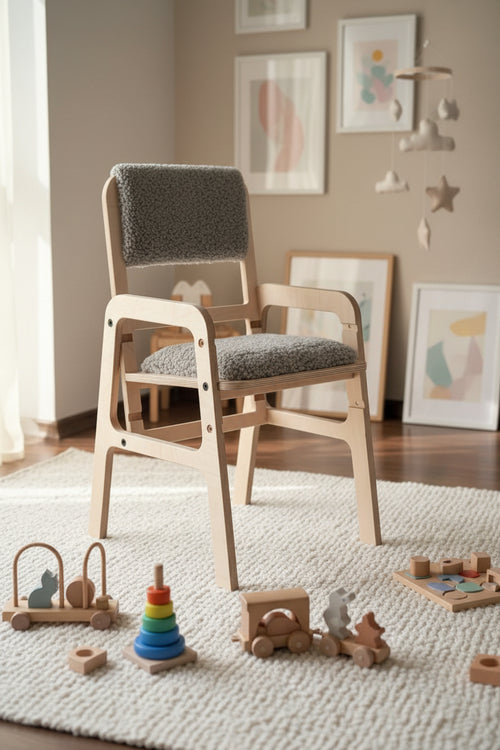 Adjustable Children Chair Luula - Cloud Mouse