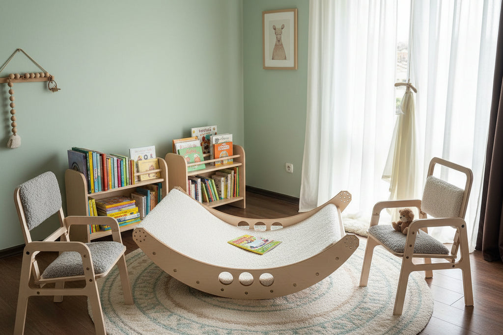 Adjustable Children Chair Luula - Cloud Mouse