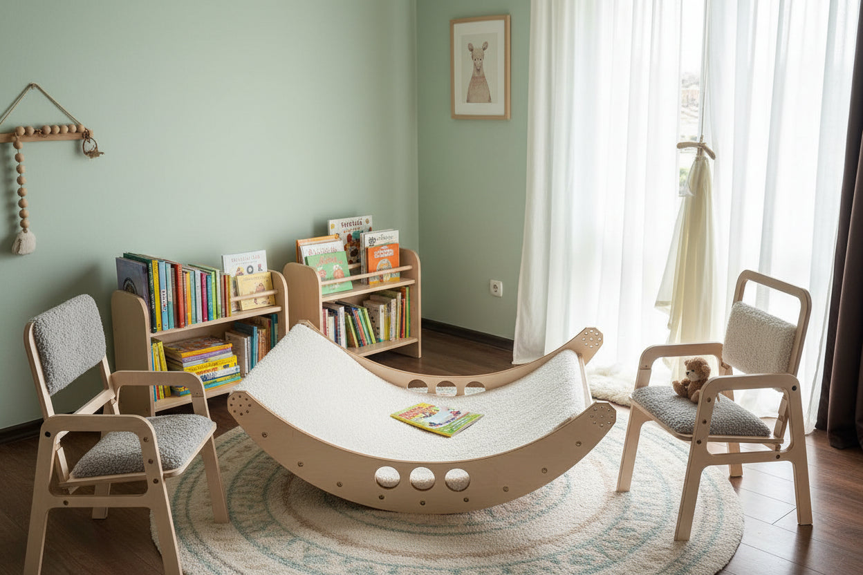 Adjustable Children Chair Luula - Cloud Mouse