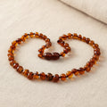Amber Necklace - Cognac