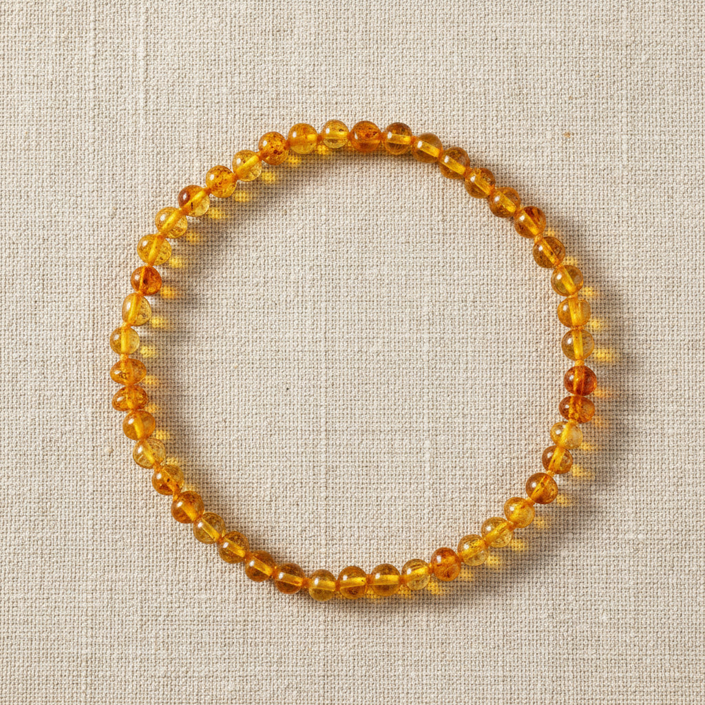Amber Necklace - Honey