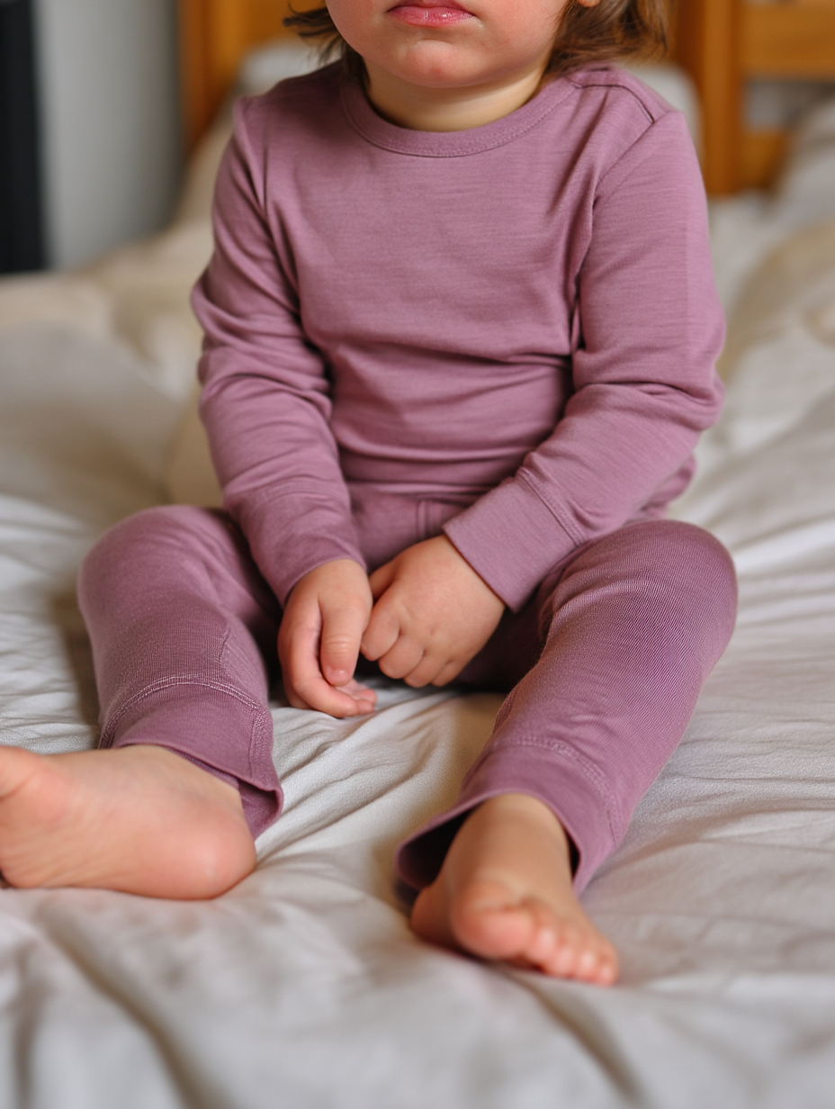 Merino Wool Sweater - Lavender Mist