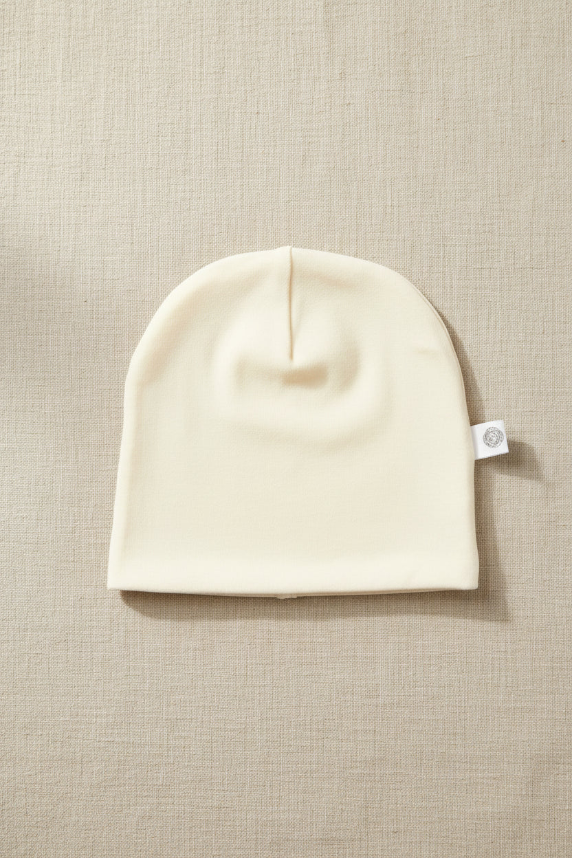Merino Wool Baby Hat – Natural