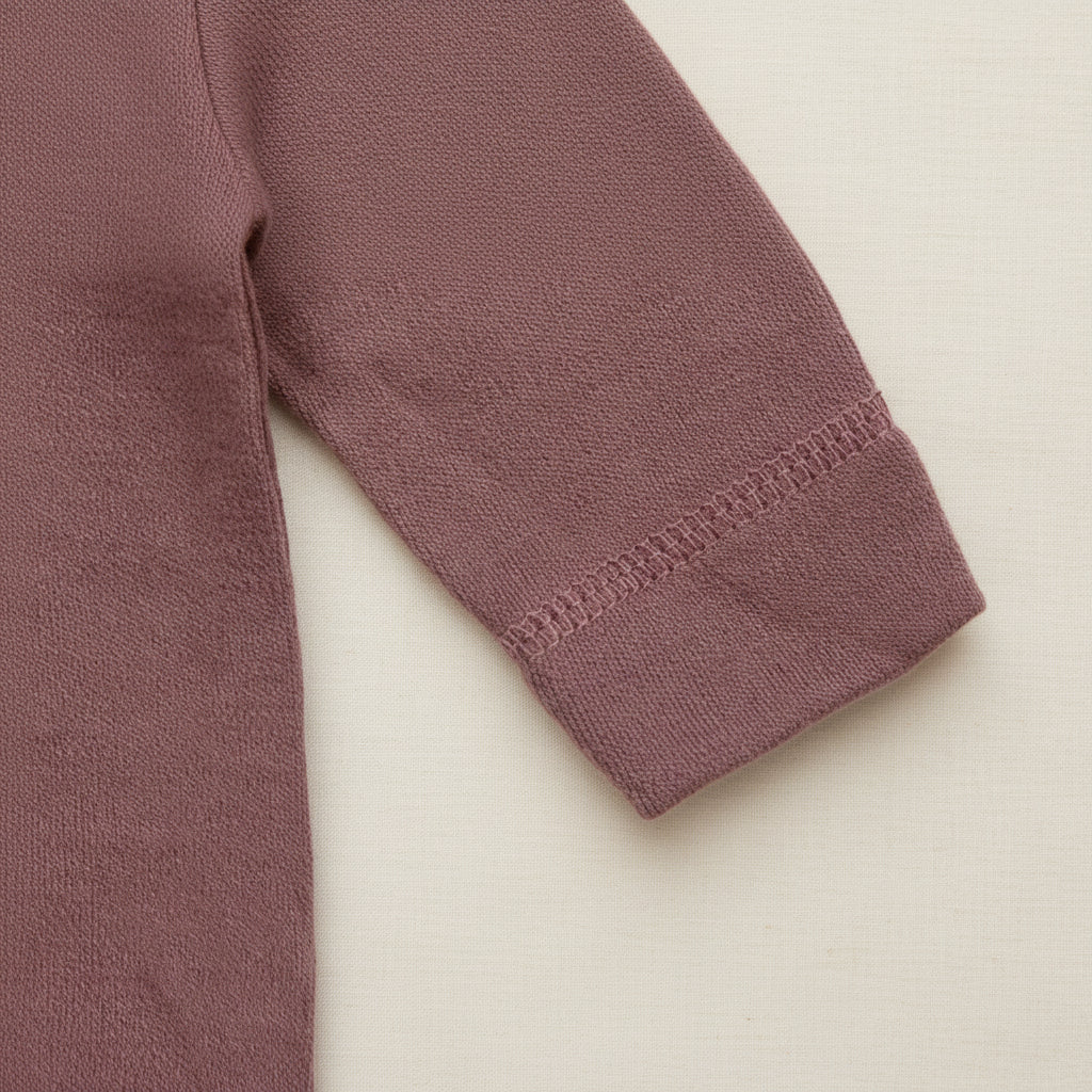 Merino Wool Sweater - Twilight Mauve