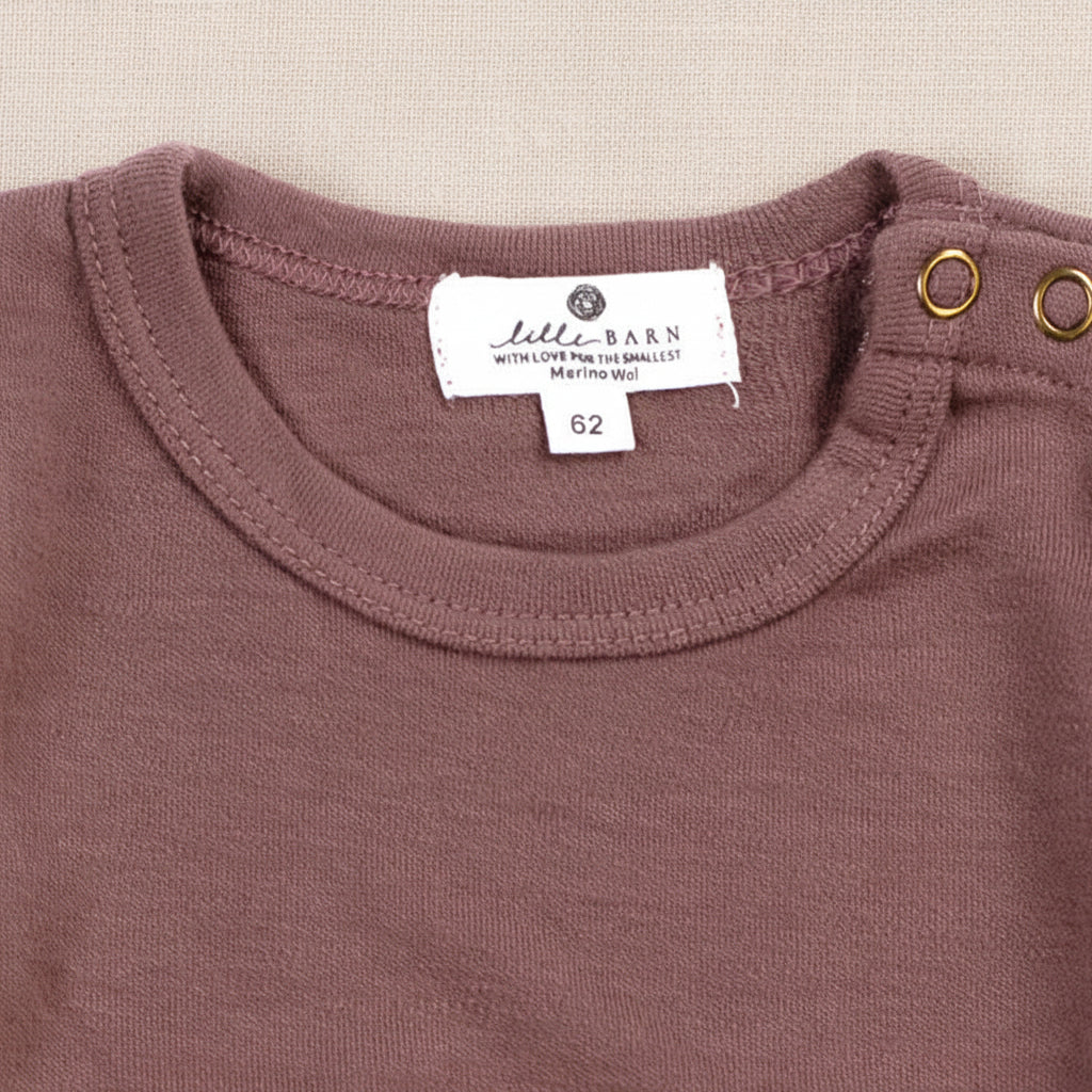 Merino Wool Sweater - Twilight Mauve