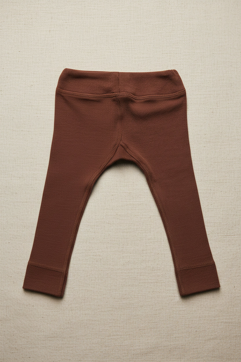 Merino Wool Trousers - Cinnamon