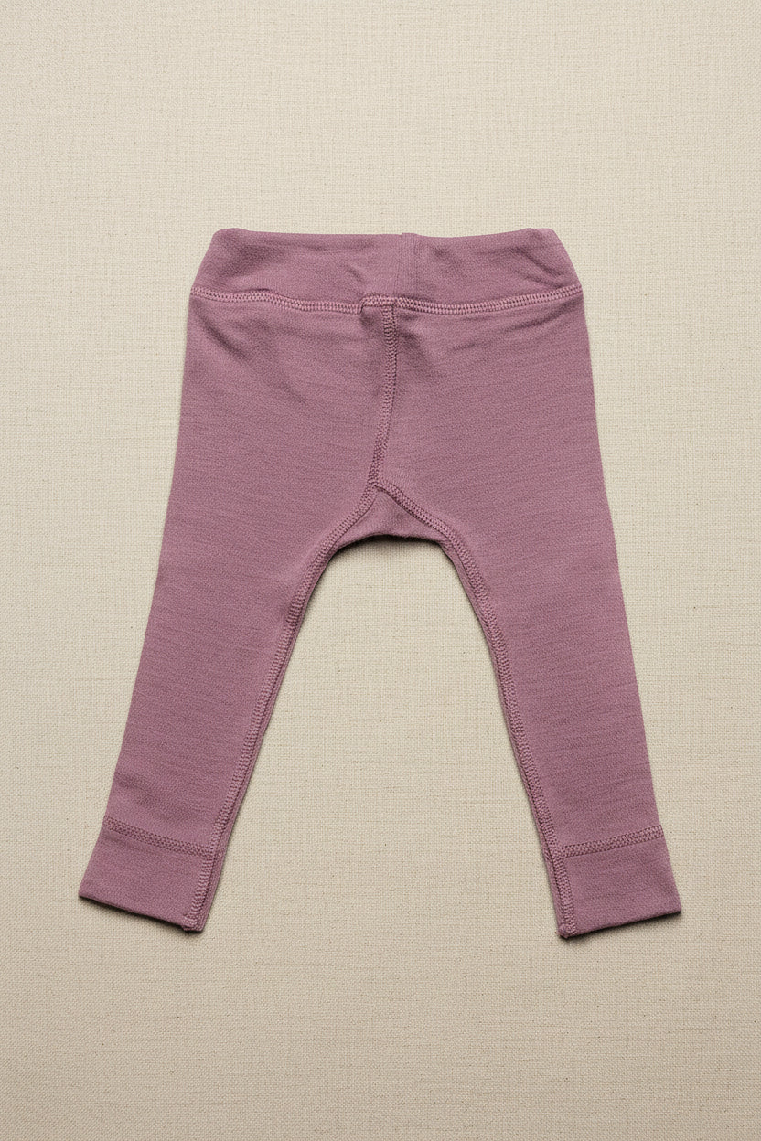 Merino Wool Trousers - Grape Shake