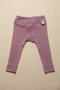 Merino Wool Trousers - Grape Shake