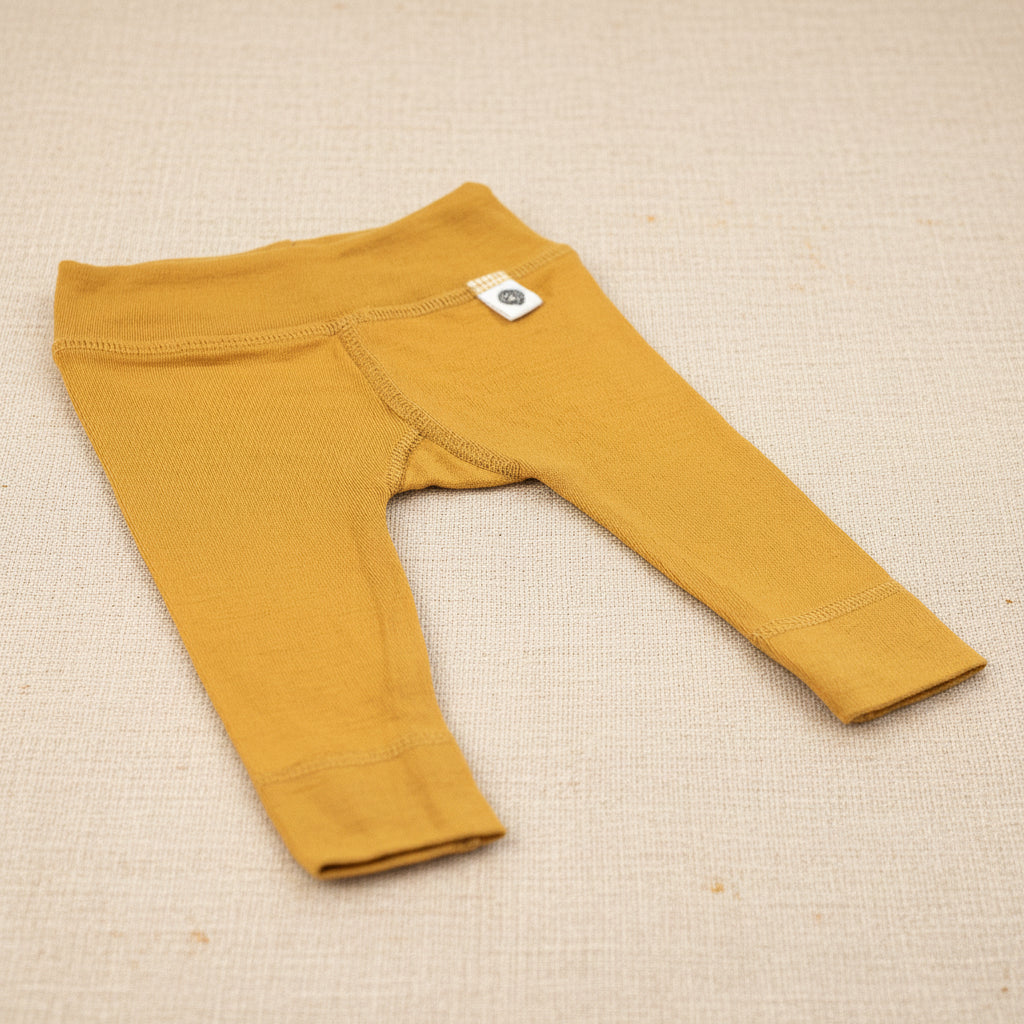 Merino Wool Trousers - Harvest Golde