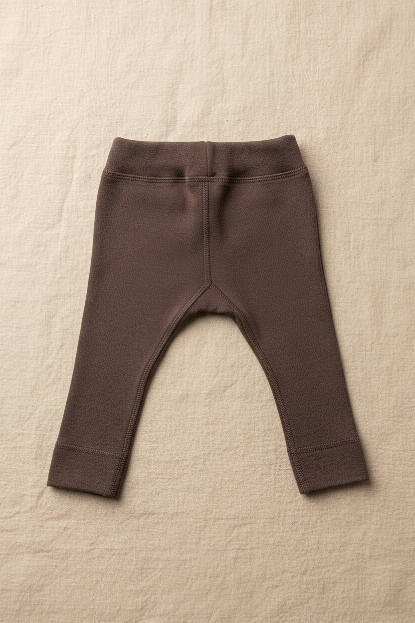 Merino Wool Trousers - Peppercorn