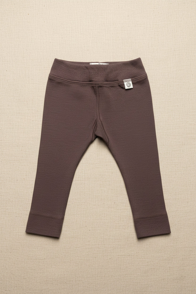 Merino Wool Trousers - Peppercorn