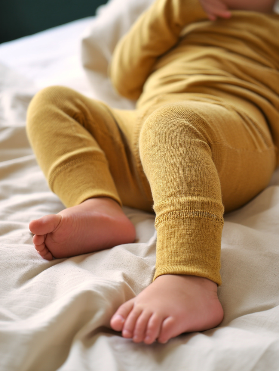 Merino Wool Trousers - Harvest Golde