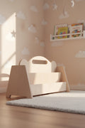Montessori Double Sided Wooden Book Display For Kids