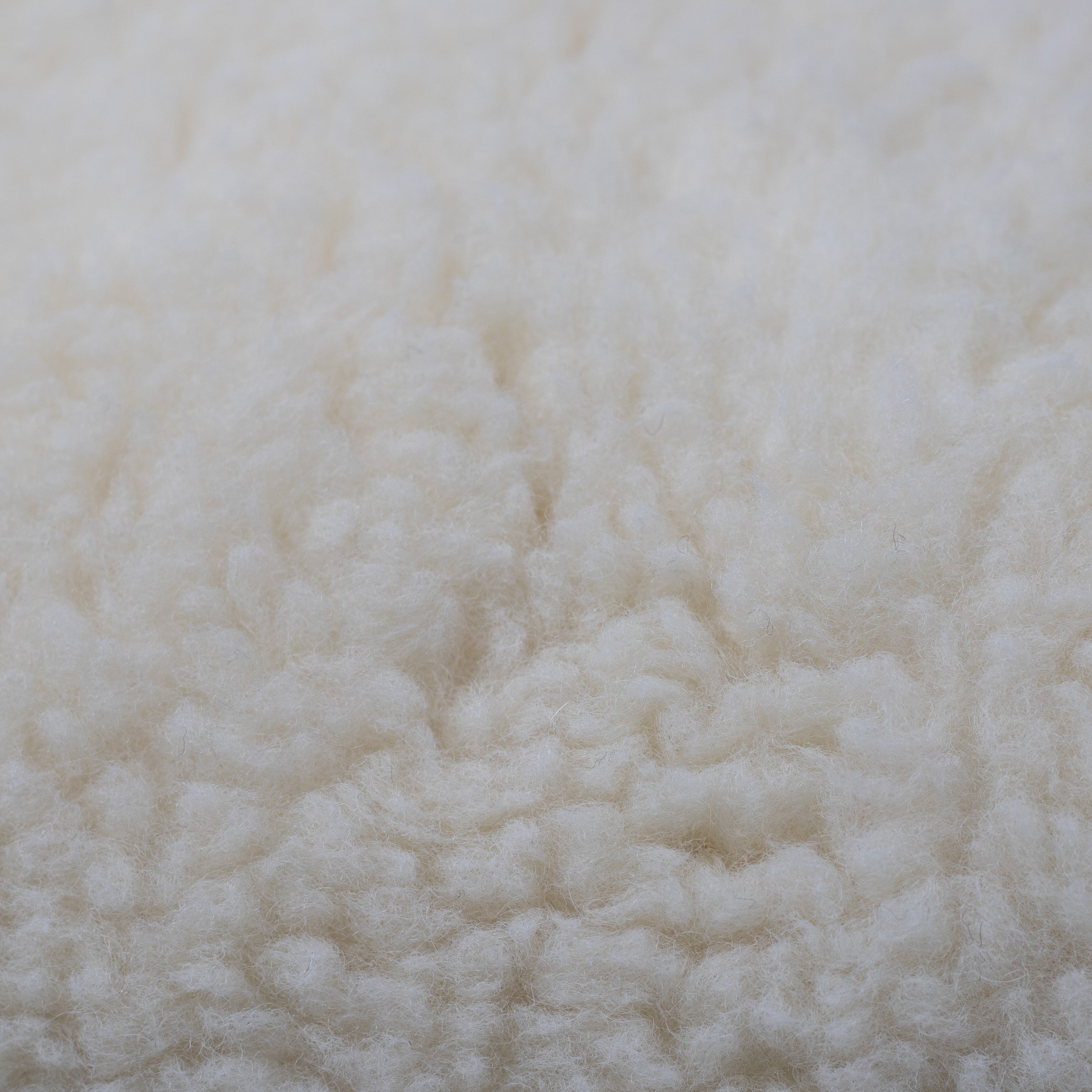 Merino Wool Blanket - Single Layer - Natural - 120x150cm