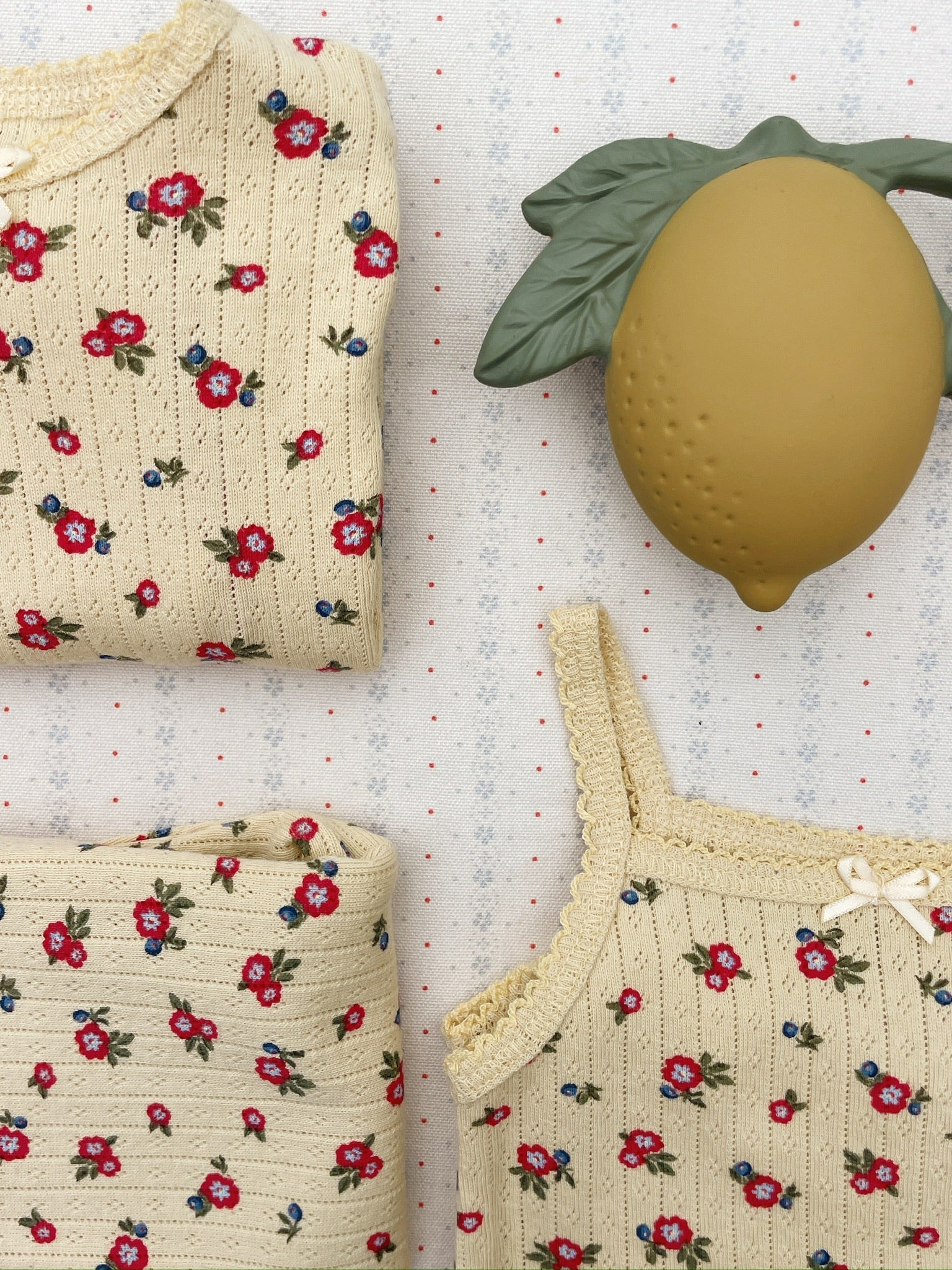 Sleeveless Romper Flowers