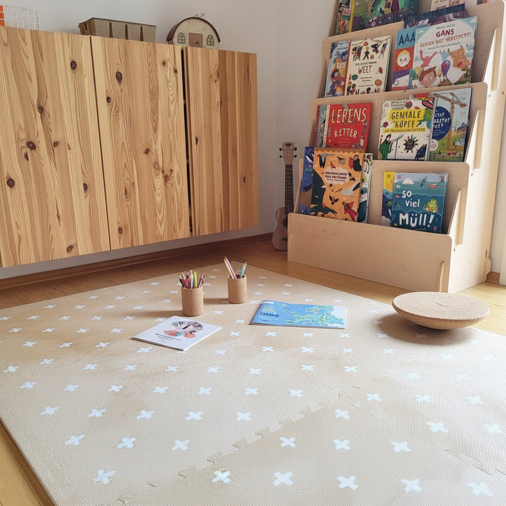 Foam Puzzle Playmat - Cross Sand