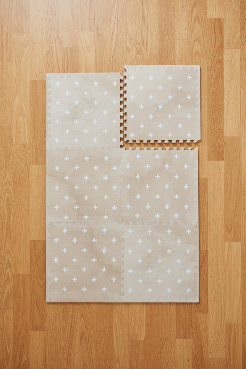 Foam Puzzle Playmat - Cross Sand