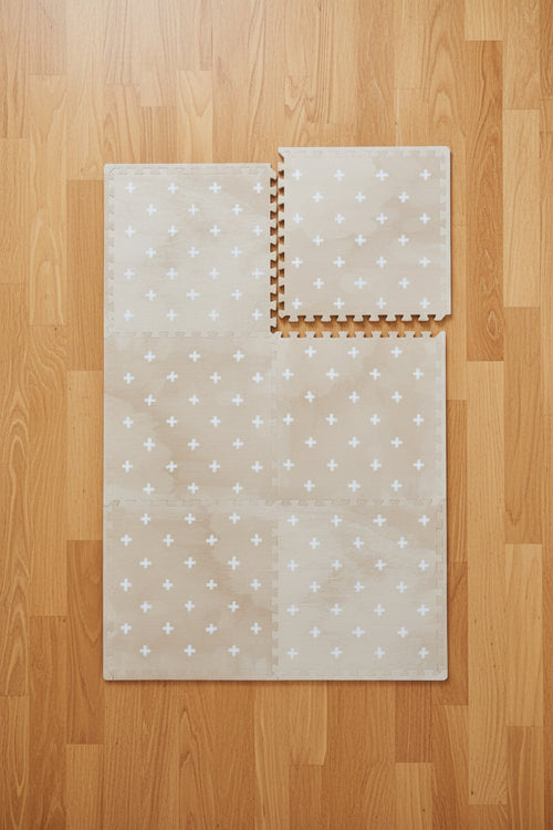 Foam Puzzle Playmat - Cross Sand