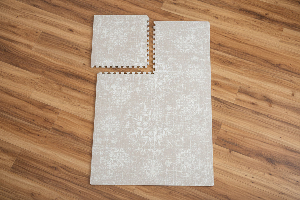 Foam Puzzle Playmat - Vintage Beige