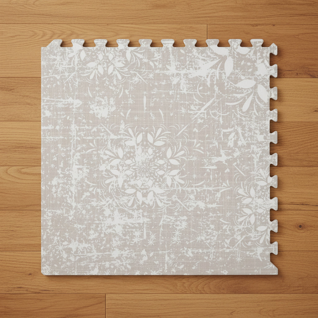 Foam Puzzle Playmat - Vintage Beige
