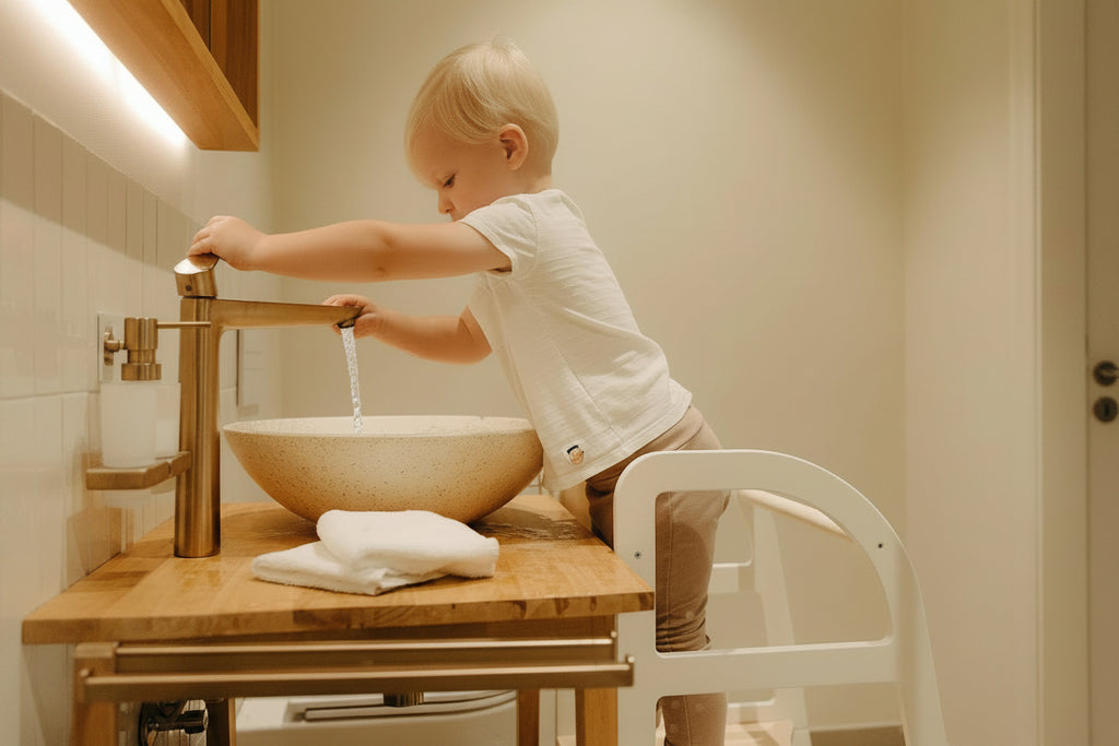 Transformable Kitchen Tower - Sleekstep, Convertible 2-in-1