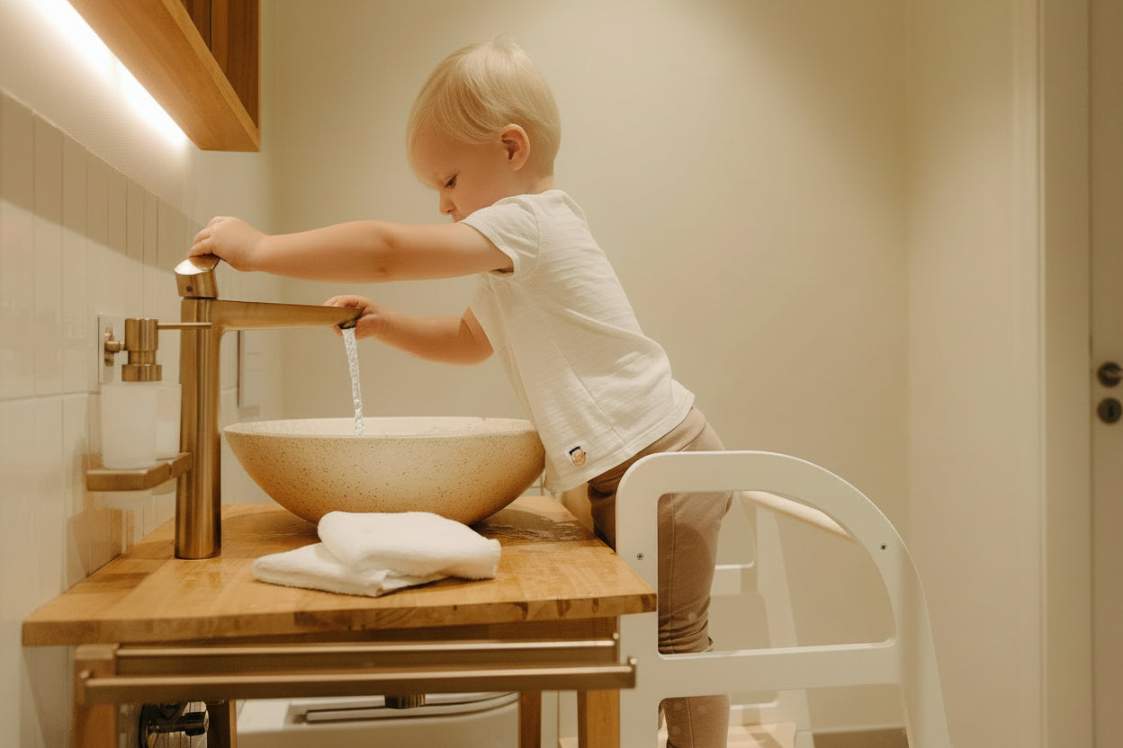 Transformable Kitchen Tower - Sleekstep, Convertible 2-in-1