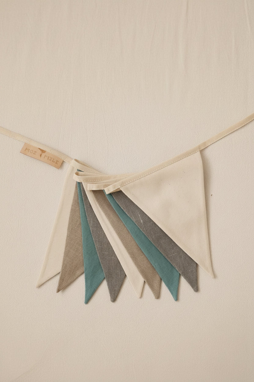 Garland - Cream, Grey and Teal