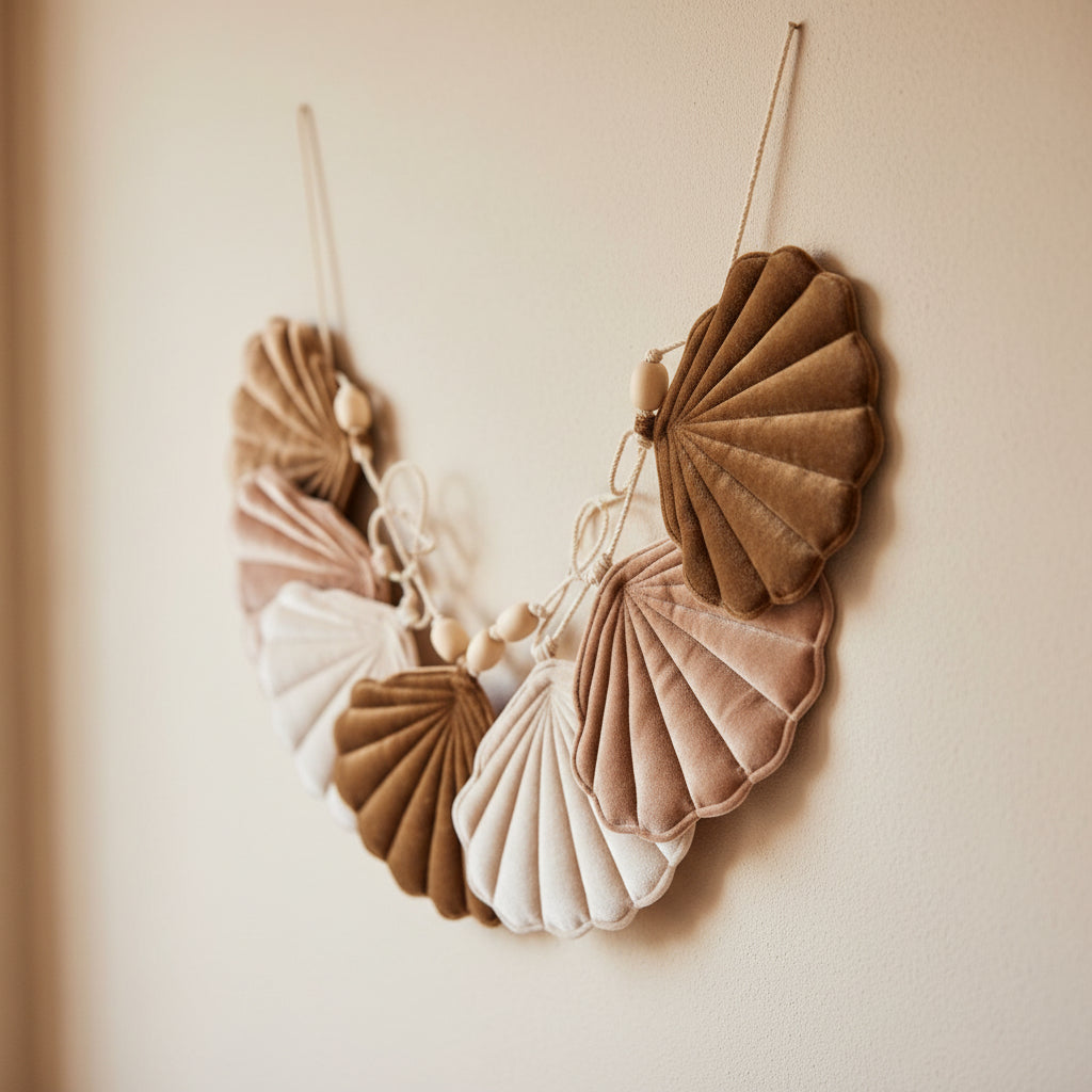 Shell Garland - Beige Pearl