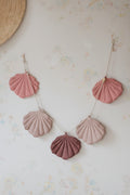 Shell Garland - Powder Pink