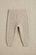 Merino Wool Trousers - Beige Grey