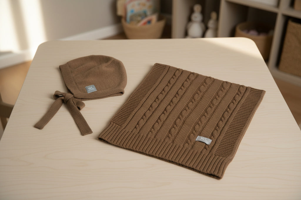HOPE Gift Set For Baby - Blanket and Bonnet