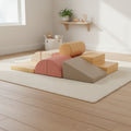 Soft Play 8 Foam Block Set - Pastel Pink Adventurer